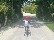 Biking to breakfast 