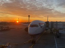 Early morning shot of WBA. 