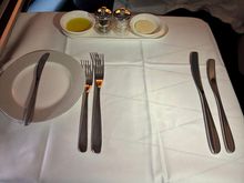 Table set for dinner