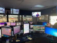 Delta’s SEA ops center.  It’s painfully small because they’re crammed in a temporary space in S right now but they hope to eventually expand.  Really impressive seeing the amount of coordination under one roof - I had imagined a lot of this would happen in ATL but it seems a surprising amount is handled locally, including onsite links to catering and fueling.