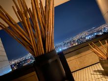 Ushin balcony views. 
