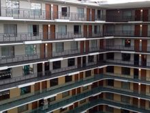Embassy Suites floors - white for refurbishment progress downward