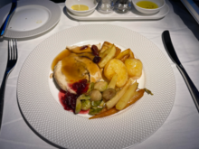 turkey dinner, lovely