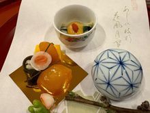 The seasonal appetizers (of a seven course meal)
