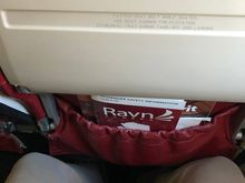 Legroom isn’t terrible on Ravn Alaska’s Dash-8 (I’m over six feet tall for reference)