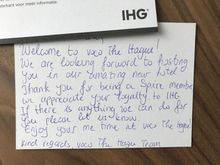 Welcome letter