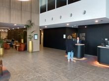 Foyer. Leatherwood Restaurant behind.