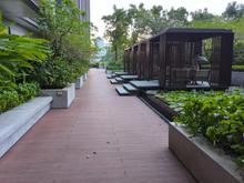 Outdoor area near pool