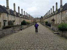 Vicar's Close, Wells, where I spent 4 years as a pupil of Wells Cathedral School 