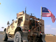13 US armored vehicles entering from al-Waleed border crossing in northern Syria