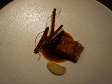 Lamb back w/ celeriac