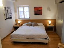 The All'Arco Hotel in Trieste has surprisingly spacious rooms, given how cramped the overall building is