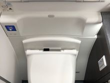 I've always wondered if anyone's actually brave enough to use the bidet feature on a Japanese Airline toilet. I am not!