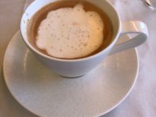 Their cappucino was also excellent, and it and the teas kept me running through my whole workday in New York! Definitely a fitting end to what was a spectacular flight. 