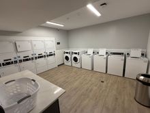 Laundry supplies are available at reception