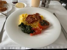 Breakfast, Scrambled Egg with Bacon