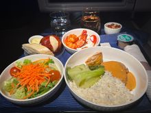 SFO-HKG Lemongrass chicken