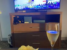 Freshly made lobster rolls and a Louis Roederer Blanc de Blanc 2015