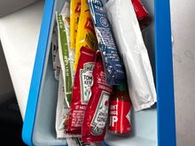 I have started bringing my own condiments in an old sunglass case but this one didn’t even need the Tabasco. 