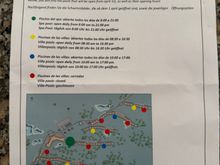 Pool closures and opening hours informaiton