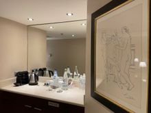 Minibar with Nespresso and Kettle 