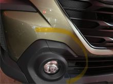 Cracked plastic part