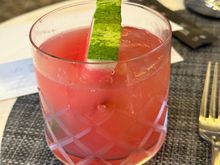Watermelon caipirinha