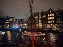 Night view from room