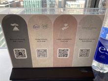 QR codes as there is no hotel directory