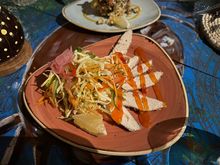 Smoked chicken and Papaya salad