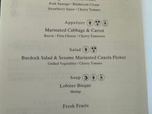 Domestic F menu 
