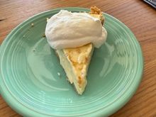 Lemon (from the backyard) pie (key lime style)