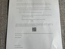 Diamond welcome letter