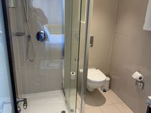 The shower had good water pressure