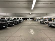 Chrysler 300s on the left for ES and Malibus on the right for EA. There were more Malibus that were not captured in this picture. For the first time, I saw a Blue Malibu and not the usual silver/grey Malibus 
