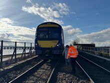 Our rescue train, also from the ballast. 