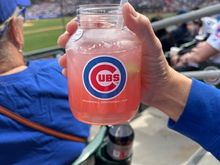 Prickly Pear Margarita at the Cubs game today. Surprisingly, it was really good!
