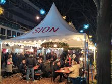The Christmas market at Sion