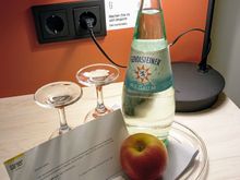 This is the amenity offered in my room - I was a gold member at the time 