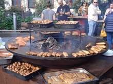 Grilled salmon