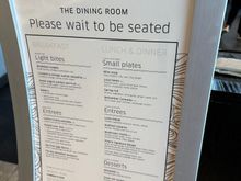 dining menu