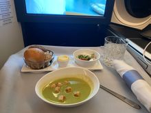 The pea soup was nice. Quite enjoyed it.