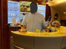 Obligatory EK on board bar pic