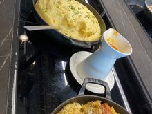 From the buffet : hot items 