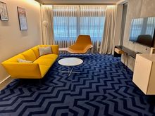 Living room in suite