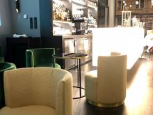 Hedgehog bar from back of bar seating area