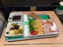 Food, good. For 145 kronor, with a soda, good value too. I would not hesitate to order again.
