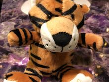 Conrad stuffed animal handed out on request only.
