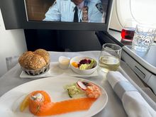 Very good starters just wish BA would not serve basically frozen butter everytime