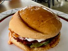A “village” burger